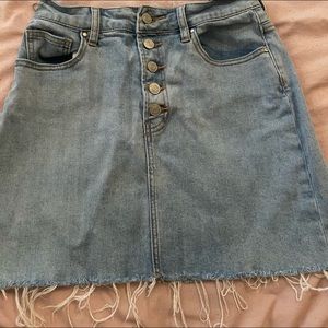 PacSun denim skirt waist 26